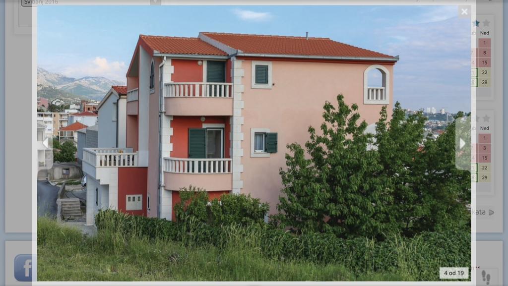 Jurica Apartman Salona Kültér fotó